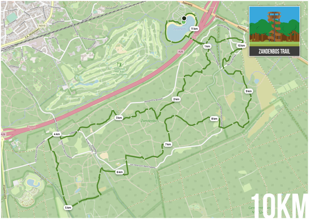 Route zandenbostrail