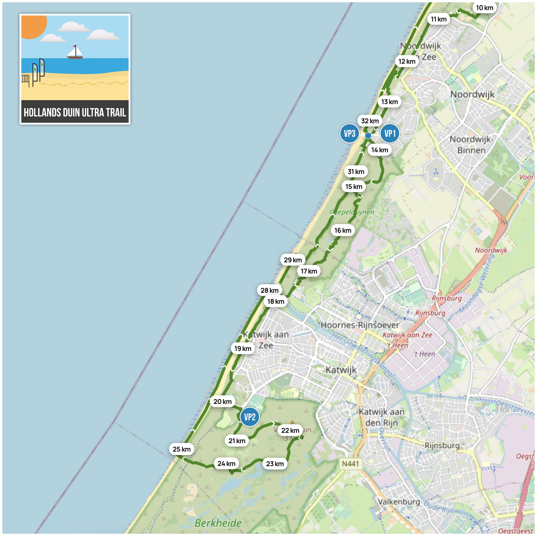 Hollands Duin Ultra Route