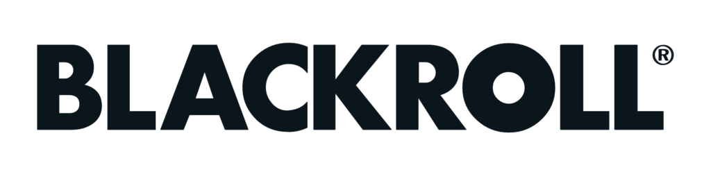 Blackroll logo groot zwart
