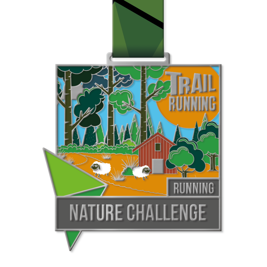 Nature Challenge Medaille Running