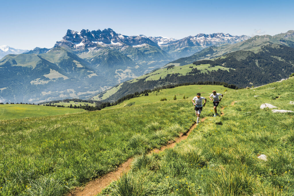Running up and down the mountain to find some inspiration.